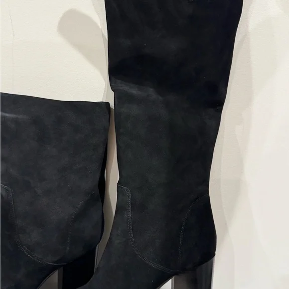 Michael Kors Elegant Black Suede Women's Boots